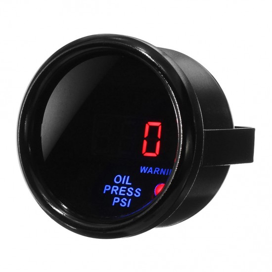 2 Inch 52mm 0-140 PSI Oil Pressure Gauge Digital LED Display