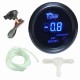 2 Inch 52mm Black Cover Car Universal Digital Blue LED PSI Boost Gauge Meter