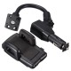 2 USB Ports Car Charger Stand Mount Holder For iPhone 5 5S 5C 2 USB Ports Car Charger Stand Mount Holder For iPhone 5 5S 5C
