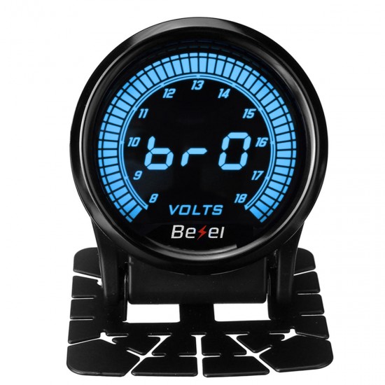 2Inch 8-18V Car Digital Voltmeter Volt Voltage Gauge Meter LED Electronic