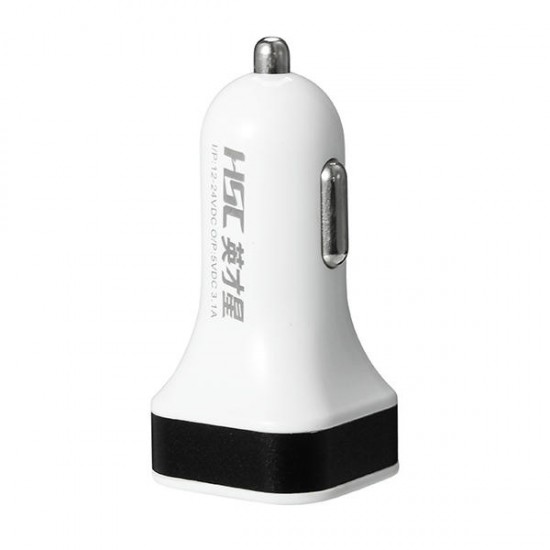 3.1A Power Dual USB Car Charger Mobile Phone Charger for YC-150 3.1A Power Dual USB Car Charger Mobile Phone Charger for YC-150