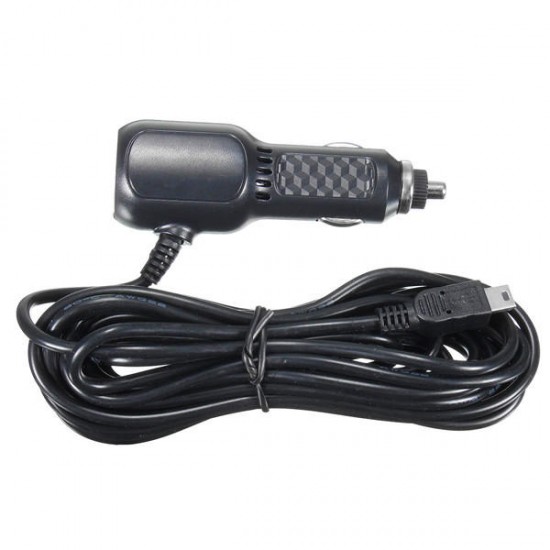 3.4A/5V Car Power Charger Mini USB 3.5m Cable for GPS Nuvi Nav Tablet PC