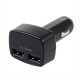 4 In 1 Car Charger Vehicle Voltage Ammeter With Double 3.1A USB Output