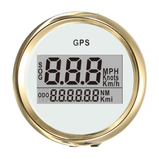 4 Types Auto Gauge Digital GPS Speedometer 52mm Speed Odometer Speed Chart 4 Types Auto Gauge Digital GPS Speedometer 52mm Speed Odometer Speed Chart