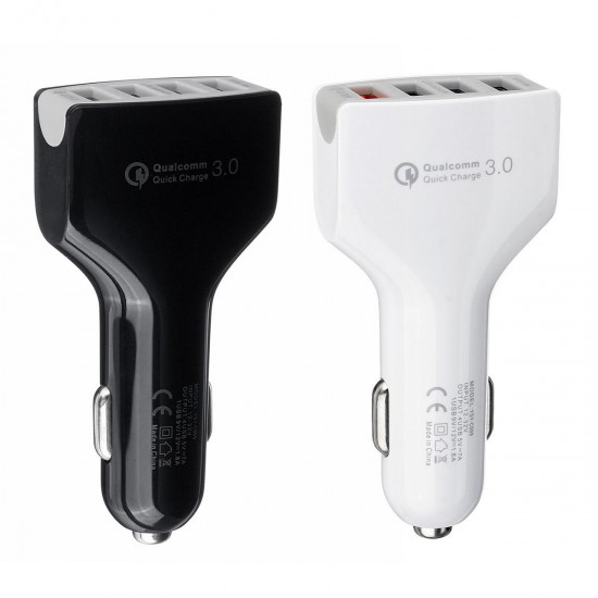 4 port QC 3.0+3.5A Quick Charge Car Charger for IOS and Android
