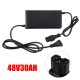 48V 30/40Ah Hydrochloride Smart Battery Charger For Electric Car