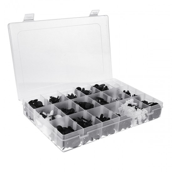 550PCS Car Trim Body Clips Kit Rivet Retainer Door Panel Bumper Plastic Car Fastener Clip 550PCS Car Trim Body Clips Kit Rivet Retainer Door Panel Bumper Plastic Car Fastener Clip