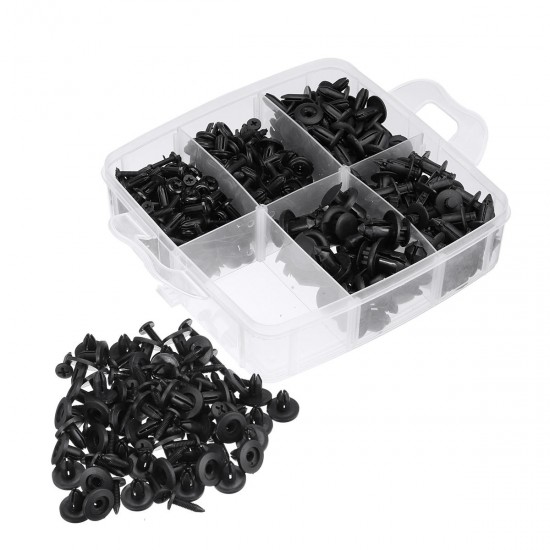 630 pcs 16 Kinds Plastic Car Body Push Pin Rivet Fastener Trim Moulding Clip Fastener Clip Kit