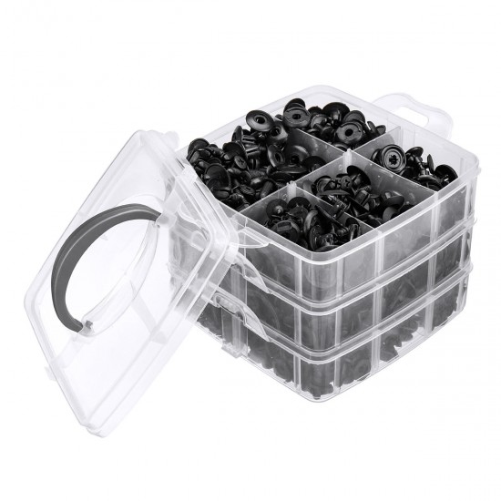630 pcs 16 Kinds Plastic Car Body Push Pin Rivet Fastener Trim Moulding Clip Fastener Clip Kit 630 pcs 16 Kinds Plastic Car Body Push Pin Rivet Fastener Trim Moulding Clip Fastener Clip Kit