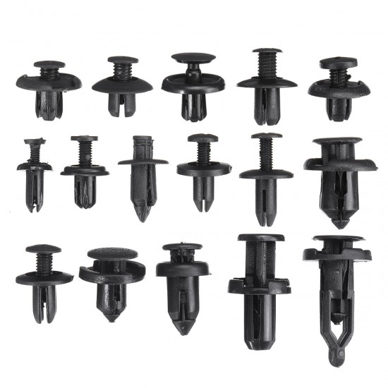 630 pcs 16 Kinds Plastic Car Body Push Pin Rivet Fastener Trim Moulding Clip Fastener Clip Kit