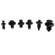 630Pcs /Set 16 Kinds With Spanner Plastic Car Body Push Pin Rivets Bumper Repair Kits Fastener Expansion Rivet Clips 630Pcs /Set 16 Kinds With Spanner Plastic Car Body Push Pin Rivets Bumper Repair Kits Fastener Expansion Rivet Clips