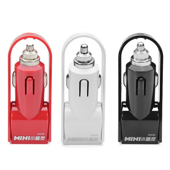 6553N Mini Elf 5V/2.1A Dual USB Car Charger For iPad Cell Phone