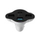 6A Smart Car Charger bluetooth Headset Safety Hammer Multifunctional