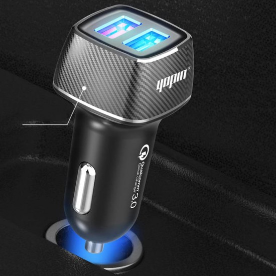 6A QC3.0 Fast Charging Mini Protocol Car Charger 35Minute UP to 80%