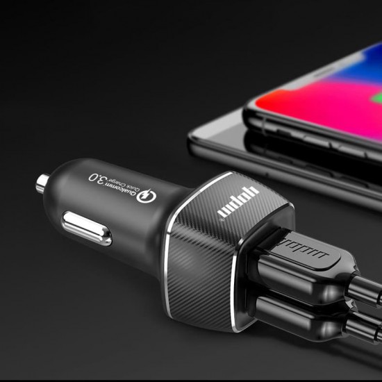 6A QC3.0 Fast Charging Mini Protocol Car Charger 35Minute UP to 80%