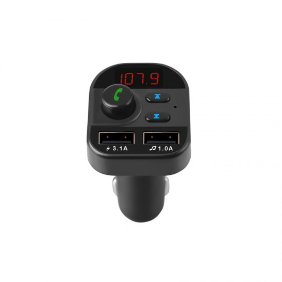 805E bluetooth MP3 Player Digital Display Car Charger Support U Disk TF Card