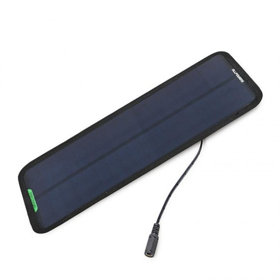 18V 5W Solar Panel Car Charger For Automobile Motorcycle Tractor Boat