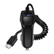 Android Micro Interface 2.4A USB Fast Charge Car Charger with 1.5 Meters Spring Line Android Micro Interface 2.4A USB Fast Charge Car Charger with 1.5 Meters Spring Line