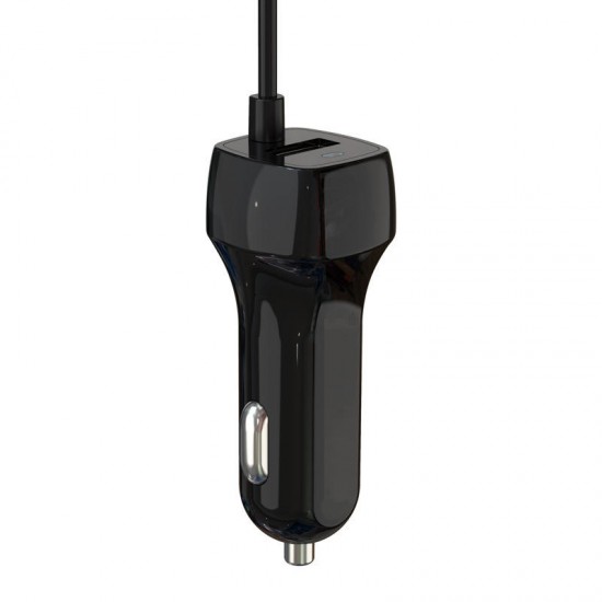 Android Micro Interface 2.4A USB Fast Charge Car Charger with 1.5 Meters Spring Line Android Micro Interface 2.4A USB Fast Charge Car Charger with 1.5 Meters Spring Line