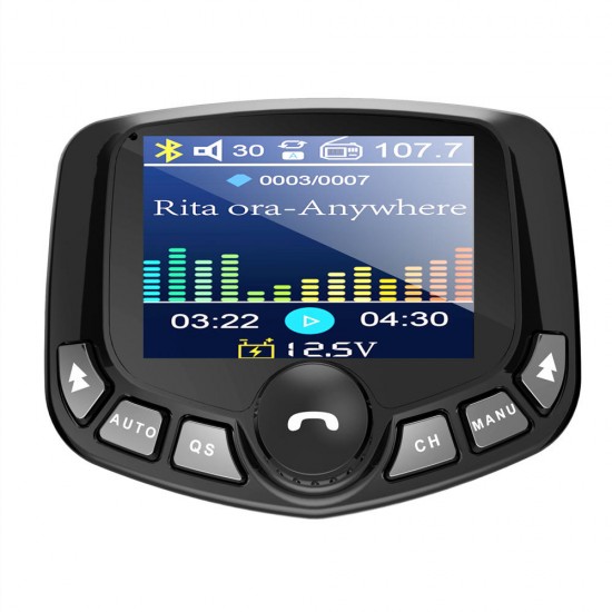 Auto Scan bluetooth TFT Color Display Car MP3 FM QC3.0 Charger Auto Scan bluetooth TFT Color Display Car MP3 FM QC3.0 Charger