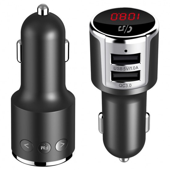 BC33 QC3.0 Fast Car Charger MP3 Player FM Handsfree BC33 QC3.0 Fast Car Charger MP3 Player FM Handsfree