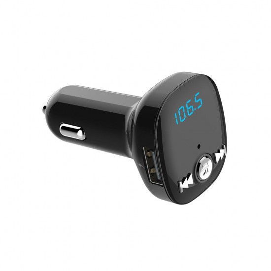 BC40 bluetooth Car MP3 Player Hands-free Phone FM Transmitter Supports TF Card U disk