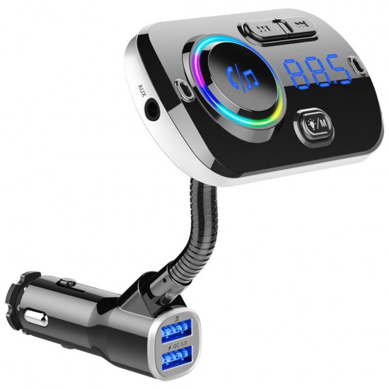 BC49AQ QC3.0 bluetooth FM MP3 Player Handsfree Voice Control Car Charger BC49AQ QC3.0 bluetooth FM MP3 Player Handsfree Voice Control Car Charger