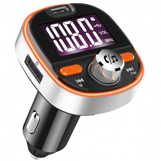 BC53 QC3.0 Fast Car Charger bluetooth MP3 Player FM Transmitter Colorful Atmosphere Light Display BC53 QC3.0 Fast Car Charger bluetooth MP3 Player FM Transmitter Colorful Atmosphere Light Display