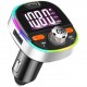 BC53 QC3.0 Fast Car Charger bluetooth MP3 Player FM Transmitter Colorful Atmosphere Light Display BC53 QC3.0 Fast Car Charger bluetooth MP3 Player FM Transmitter Colorful Atmosphere Light Display