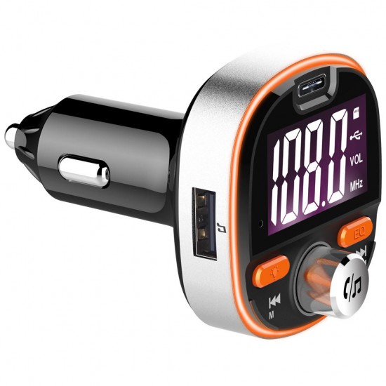 BC53 QC3.0 Fast Car Charger bluetooth MP3 Player FM Transmitter Colorful Atmosphere Light Display BC53 QC3.0 Fast Car Charger bluetooth MP3 Player FM Transmitter Colorful Atmosphere Light Display