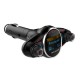 BT08 Big Eyes Double Head bluetooth 180° Rotation Car Charger BT08 Big Eyes Double Head bluetooth 180° Rotation Car Charger