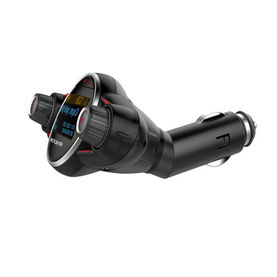 BT08 Big Eyes Double Head bluetooth 180° Rotation Car Charger BT08 Big Eyes Double Head bluetooth 180° Rotation Car Charger