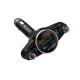 BT08 Big Eyes Double Head bluetooth 180° Rotation Car Charger BT08 Big Eyes Double Head bluetooth 180° Rotation Car Charger