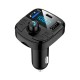 BT29 Bluetooth 5.0 Car Kit Wireless FM Transmitter Dual USB Fast Charger Audio Mp3 Player With TF Slot Type-C Port