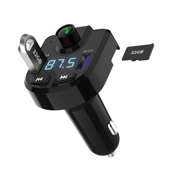 BT36 Car MP3 Player Car bluetooth Handsfree QC Fast Charge Car Charger