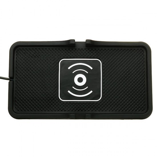C6 Car Skid-proof Wireless Charger Launching Pad Phone Charger for iPhone X Samsung S8 Note8 C6 Car Skid-proof Wireless Charger Launching Pad Phone Charger for iPhone X Samsung S8 Note8