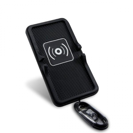 C6 Car Skid-proof Wireless Charger Launching Pad Phone Charger for iPhone X Samsung S8 Note8