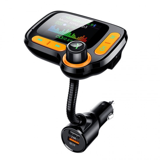 C86 QC3.0 Quick Charger Surpport 64GB USB MP3 Player Car Kit Handsfree bluetooth FM Transmitter TF AUX Audio Receiver C86 QC3.0 Quick Charger Surpport 64GB USB MP3 Player Car Kit Handsfree bluetooth FM Transmitter TF AUX Audio Receiver