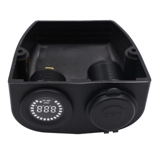 CS-489H1 4.2A Dual Usb Car Charger Color Screen Volt Meterr Battery Voltage Detection CS-489H1 4.2A Dual Usb Car Charger Color Screen Volt Meterr Battery Voltage Detection