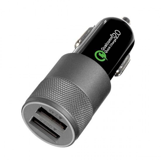 Car Charger Fast Charge Dual Usb Multifunctional Aluminum Alloy Car Charger Car Charger Fast Charge Dual Usb Multifunctional Aluminum Alloy Car Charger