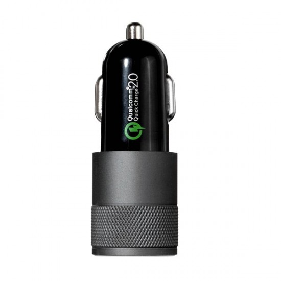 Car Charger Fast Charge Dual Usb Multifunctional Aluminum Alloy Car Charger Car Charger Fast Charge Dual Usb Multifunctional Aluminum Alloy Car Charger