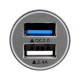 Car Charger Fast Charge Dual Usb Multifunctional Aluminum Alloy Car Charger