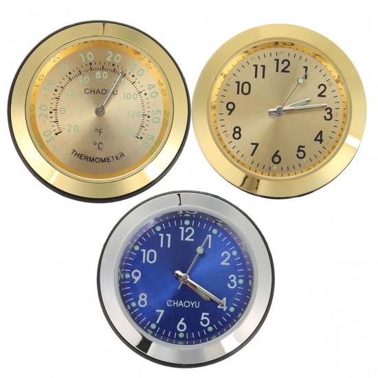 Car Conditioner Air Outlet Clock Thermometer Dashboard Meter Aromatherapy Car Conditioner Air Outlet Clock Thermometer Dashboard Meter Aromatherapy