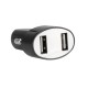 Car Dual Charger with Voltage Display Intelligent USB Output Car Dual Charger with Voltage Display Intelligent USB Output