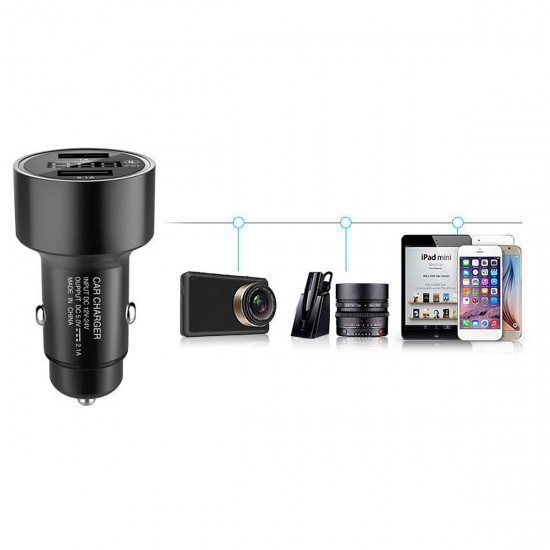 Car GPS Tracker Locator Real Time Tracking Device Dual USB Car Charger Voltmeter Car GPS Tracker Locator Real Time Tracking Device Dual USB Car Charger Voltmeter