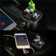 Car Hands Free FM Transimittervs Modulator MP3 Player LED TF Dual Usb with bluetooth Function