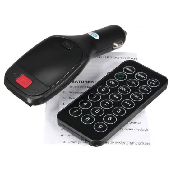 Car Kit MP3 Player Wireless FM Transmitter Modulator USB Micro SD LCD Car Kit MP3 Player Wireless FM Transmitter Modulator USB Micro SD LCD