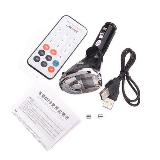 Car MP3 Player FM Transmitter Cigarette Lighter Remote Controller AY-568 4GB Car MP3 Player FM Transmitter Cigarette Lighter Remote Controller AY-568 4GB