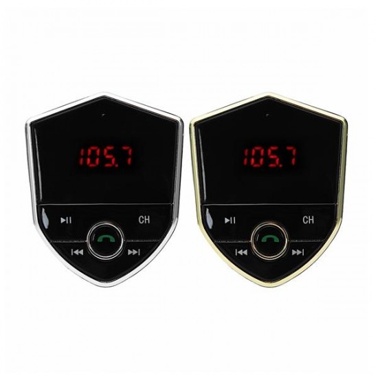 Car bluetooth3.0 + EDR MP3 Player DC12V-24V FM Transmitter Handsfree Dual USB Car bluetooth3.0 + EDR MP3 Player DC12V-24V FM Transmitter Handsfree Dual USB