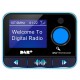 DAB008 5V 2A Car MP3 bluetooth Receiver With RDS Function And LCD Display